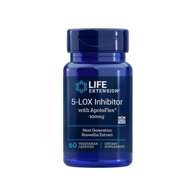 Life Extension 5-LOX Inhibitor with AprèsFlex® 60 ks, vegetariánská kapsle, 100 mg