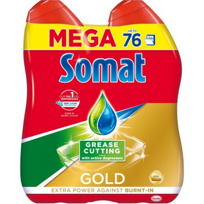 Somat Gold Gel Anti-Greasse 76 dávek 2 x 684 ml – Zbozi.Blesk.cz