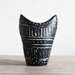 Swirls Shaped Vase - Chocolate – Hledejceny.cz