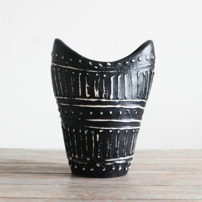 Swirls Shaped Vase - Chocolate – Hledejceny.cz