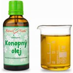 Bylinné kapky Jedlé oleje Konopný olej (olej z konopí) přírodní za studena lisovaný olej 50 ml – Hledejceny.cz