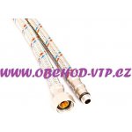 BUGNATESE Tlaková připojovací flexi hadička k baterii MF 3/8" x 10mm 60cm, PN10, 100°C 85381060 – Sleviste.cz