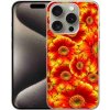 Pouzdro a kryt na mobilní telefon Apple mmCase Gelové iPhone 15 Pro - gerbera 1