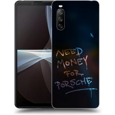 Picasee silikonový černý obal pro Sony Xperia 10 III - Neon Nights – Zboží Živě