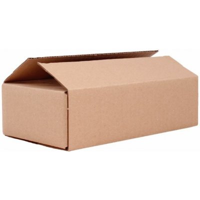 Poštovní kartonová krabice 3 vrstvá 200 x 50 x 100 mm - klopy přes INPAP PLUS s.r.o. – Zboží Mobilmania