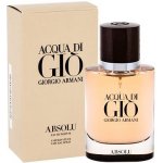 Giorgio Armani Acqua di Gio Absolu parfémovaná voda pánská 40 ml – Hledejceny.cz