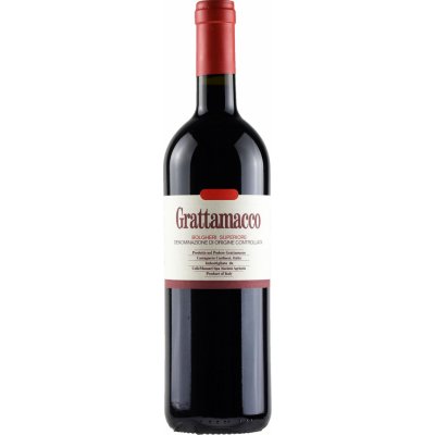 Grattamacco Bolgheri Superiore 2020 Červené 14,5% 0,75 l (holá láhev) – Hledejceny.cz