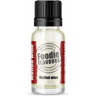 Foodie Flavours Přírodní koncentrované aroma 15 ml svařené víno – Zbozi.Blesk.cz