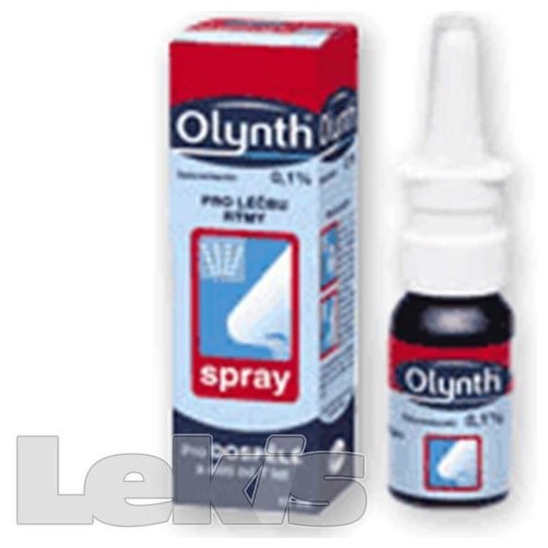 Olynth 0.1% nosní sprej sol. 10 ml od 93 Kč - Heureka.cz