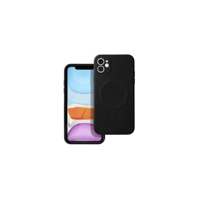 Pouzdro Jekod Silicone Mag Cover Apple iPhone 11 černé