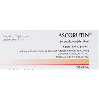 ASCORUTIN POR 100MG/20MG TBL FLM 50(5X10)