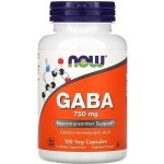 Now Foods Gaba 750 mg 100 rostlinných kapslí – Hledejceny.cz