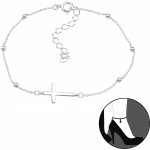 Lunica Stříbrný řetízek na nohu 0413 – Zbozi.Blesk.cz