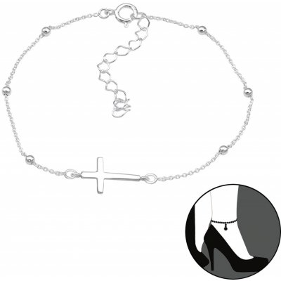 Lunica Stříbrný řetízek na nohu 0413 – Zbozi.Blesk.cz