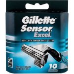 Gillette Sensor Excel 10 ks – Zboží Mobilmania