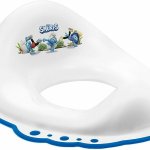 Maltex Redukce na WC protiskluzová Šmoulové white – Zboží Dáma