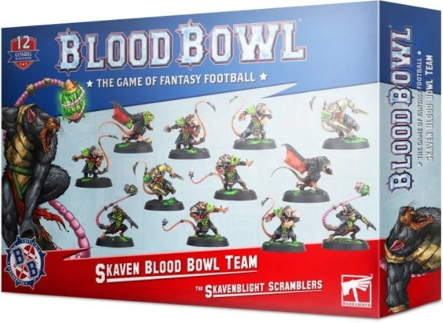 GW Warhammer Blood Bowl The Skavenblight Scramblers