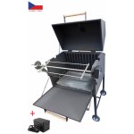 Müller-Gril 700 Zahradní otočný gril + motor 60 kg – Zboží Dáma