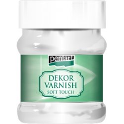 Decor Varnish Soft Touch 100 ml sametový lak Pentart Pentacolor BARP36896