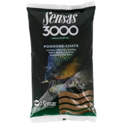 Sensas Krmení 3000 Poisson Chat 1kg