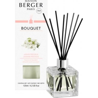 Maison Berger Paris Cube Scented Bouquet aroma difuzér s náplní 125 ml (Precious Jasmine) – Zbozi.Blesk.cz
