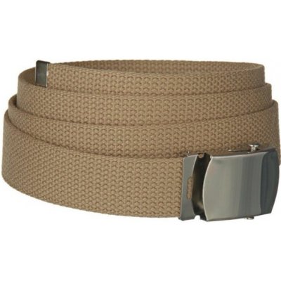Pásek Mil-Tec 3cm se stříbrnou sponou khaki – Zbozi.Blesk.cz