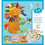 Djeco Samolepky Popletená zvířata – Zboží Mobilmania