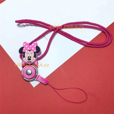 Šňůrka na krk a telefon Minnie – Zboží Dáma
