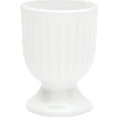 GreenGate porcelánový kalíšek na vajíčko Alice white – Sleviste.cz