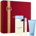 Dolce & Gabbana Light Blue EDT 100 ml + tělový krém 50 ml + EDT 10 ml dárková sada – Hledejceny.cz