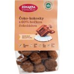 Biopekárna Zemanka Bio čoko-kokosky s 60% hořkou čokoládou 100 g – Sleviste.cz