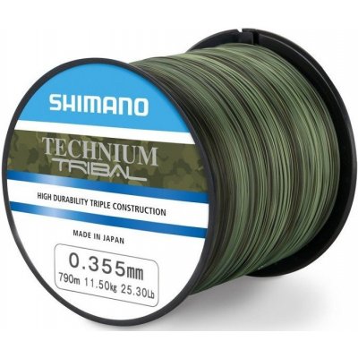 Shimano Technium Tribal PB camo 790 m 0,355 mm 11,5 kg – Hledejceny.cz