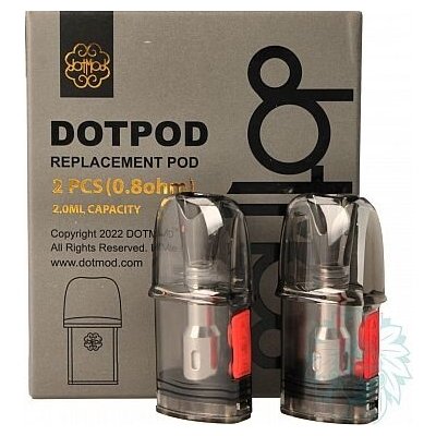 Dotmod dotPod Nano cartridge 0,8 ohm 2 ks – Zboží Dáma