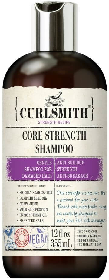 Curlsmith Core Strength Shampoo pro poškozené vlasy 237 ml