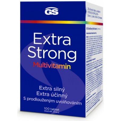 GS Extra Strong Multivitamin 100 tablet – Hledejceny.cz