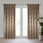 EUROFIRANY ZATEMŇOVACÍ ZÁVĚS NA PÁSCE RAJA 140X270 CM VZOROVANÁ – Hledejceny.cz