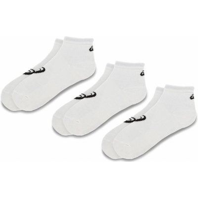 Asics Sada 3 párů nízkých ponožek 3PPK Quarter Sock 155205 White 0001