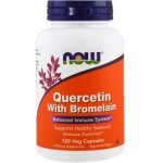 Now Foods Quercetin & Bromelain 800 mg 120 rostlinných kapslí – Hledejceny.cz