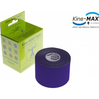 Kine-Max Super-Pro Rayon Kinesio tejp fialová 5cm x 5m