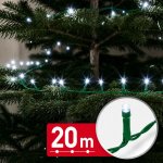 Phenom LED světelný řetěz 20 m se 400 LED ve studené bílé barvě – Hledejceny.cz