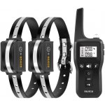 Rojeco PD529 1000m výcvikový obojek pro psy se 2 obojky (černý) – Hledejceny.cz