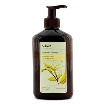 Ahava Mineral Botanic Honeysuckle & Lavender sametové tělové mléko 400 ml