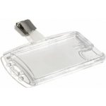 Visačka na 2 plastové karty se kolíčkem DURABLE 85x54mm 25ks – Zboží Dáma