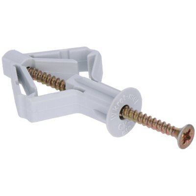 Hmoždinka plastová rozpěrná do sadrokartónu se šroubem – Hledejceny.cz