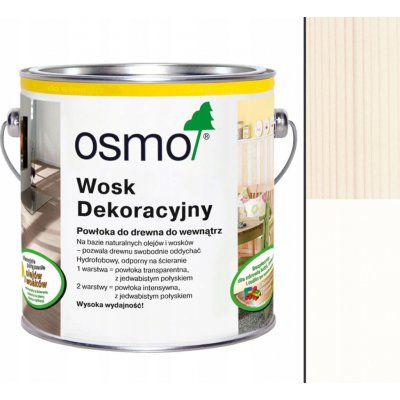 Osmo 3188 dekorační vosk intenzivní 0,125 l Sníh – Hledejceny.cz