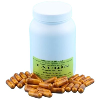 Krmiva Hulín Taurin 850 mg kapsle 90 ks – Hledejceny.cz