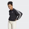 Dámská mikina adidas Essentials 3-Stripes Crop sweatshirt HR4926 Černá