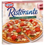 Dr. Oetker Pizza Ristorante Salame mozzarella pesto 360 g – Hledejceny.cz