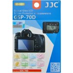 JJC ochrana LCD GSP-70D ochranné sklo na LCD pro Canon EOS 70D – Hledejceny.cz
