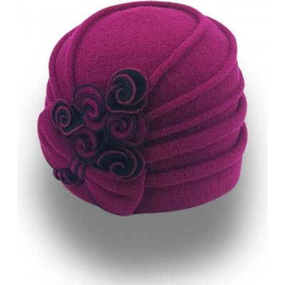 Krumlovanka dámská zimní čepice Woolmark W-0118/549 fuchsie – Hledejceny.cz